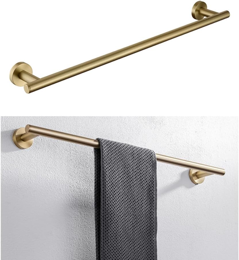 Stainless Steel Bathroom Hardware Set Bathroom Accessories Black Towel Rail Bar Rack Gold Towel Bar Shelf Towel Holder,001YG
