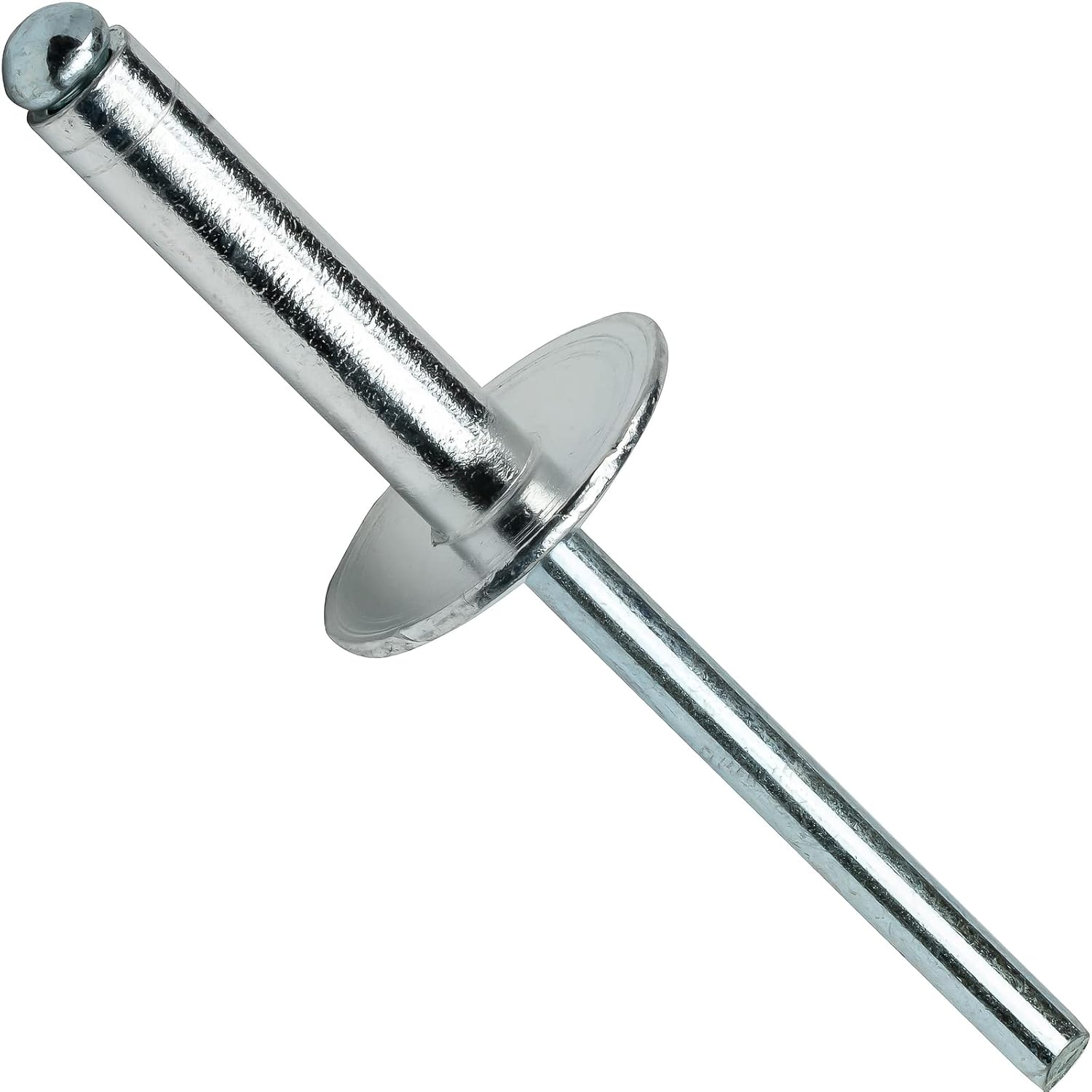 DIY Man - Large Flange Pop Rivets 3/16' x 1/2' Aluminum Body Steel Mandrel (6-8) Quantity 500 D&J