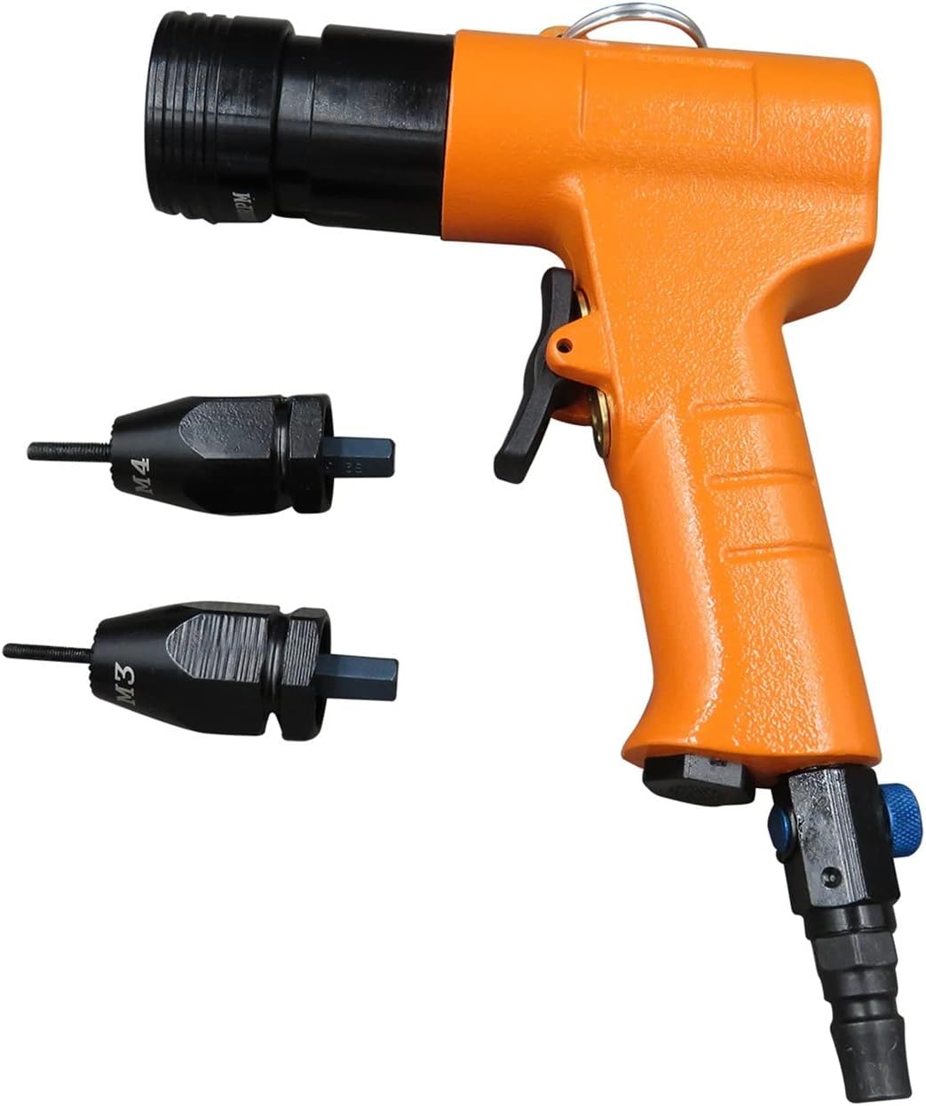 Air Riveter M3M4 1/4in 6cfm Professional Pop Pneumatic Riveting Gun Rivet Tool Hydraulic
