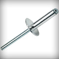 New Lot of 1000 Pcs Large Flange Pop Rivets 3/16' x 1/2' Aluminum Body Steel Mandrel (6-8) Set #Lig-2172NG Warranity by Pr-Mch