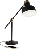 OttLite Balance LED Desk Lamp with USB Port - Modern, Adjustable, Desk Light