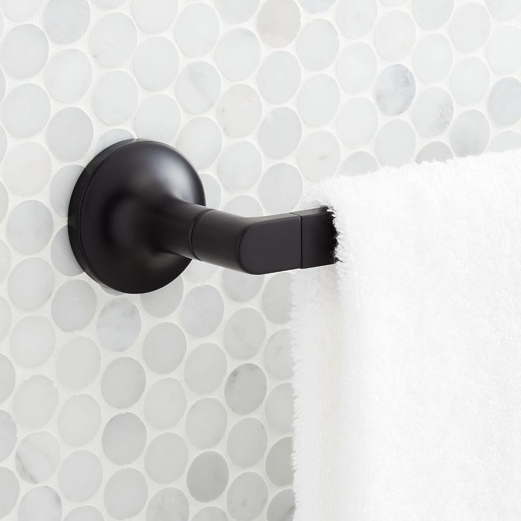Signature Hardware 466397 Lentz 26' Wall Mounted Towel Bar - Matte Black