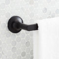 Signature Hardware 466397 Lentz 26' Wall Mounted Towel Bar - Matte Black