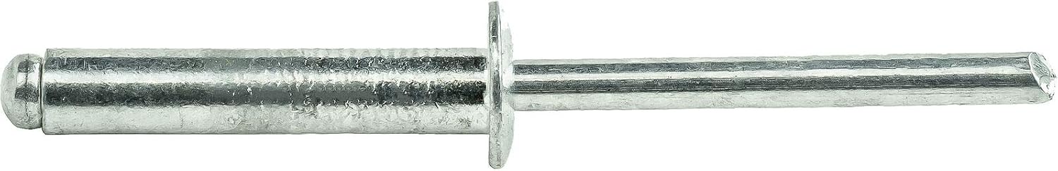 Aluminum Pop Rivets 3/16' x 1' Dome Head Blind 6-16 Gap .876-1.00 Quantity 250 HQ