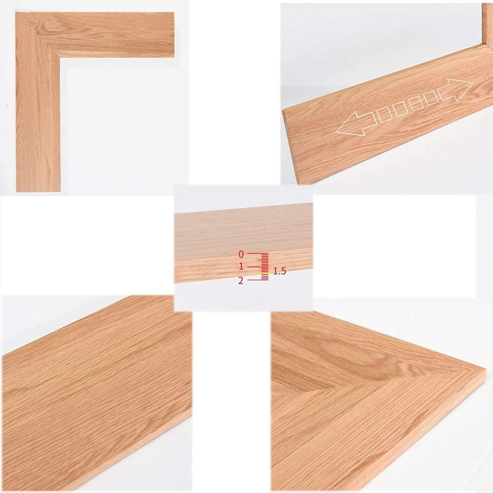 Floating Corner Shelves Wall Mounted Display Rack for Kitchen Bedroom Living Room Office Functional/Black Walnut/45Cm