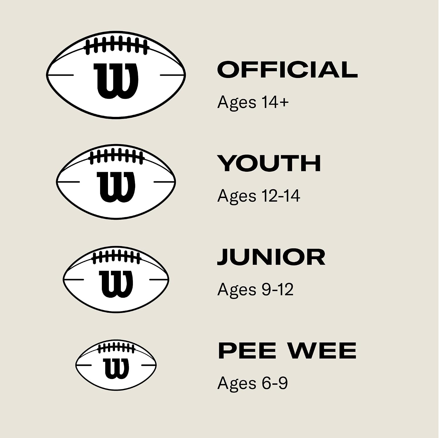 WILSON NFL Authentic Footballs - The Duke