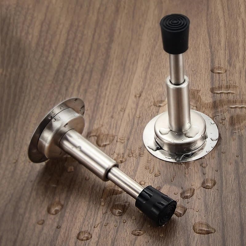 Hydraulic Buffer Mute Door Stopper Non-Punch Wall-Mounted Bumper Doorstop Non-Magnetic Hardware