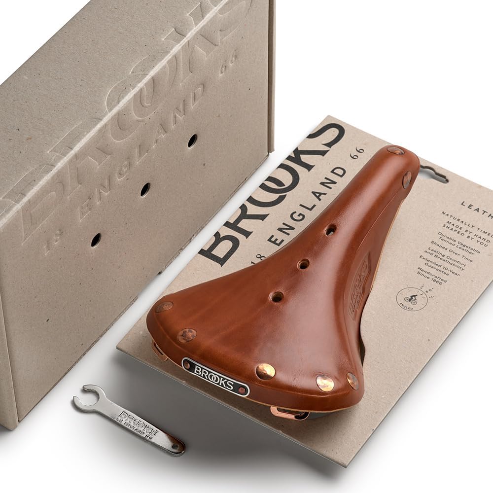 Brooks England B17 Special, Leather Bike Saddle with Hand-Hammered Copper Rivets