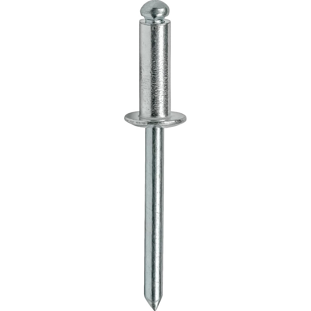 DIY Man - Pop Rivets 3/16' x 3/4' Aluminum Body Steel Mandrel Dome Head Blind Quantity 1000 D&J