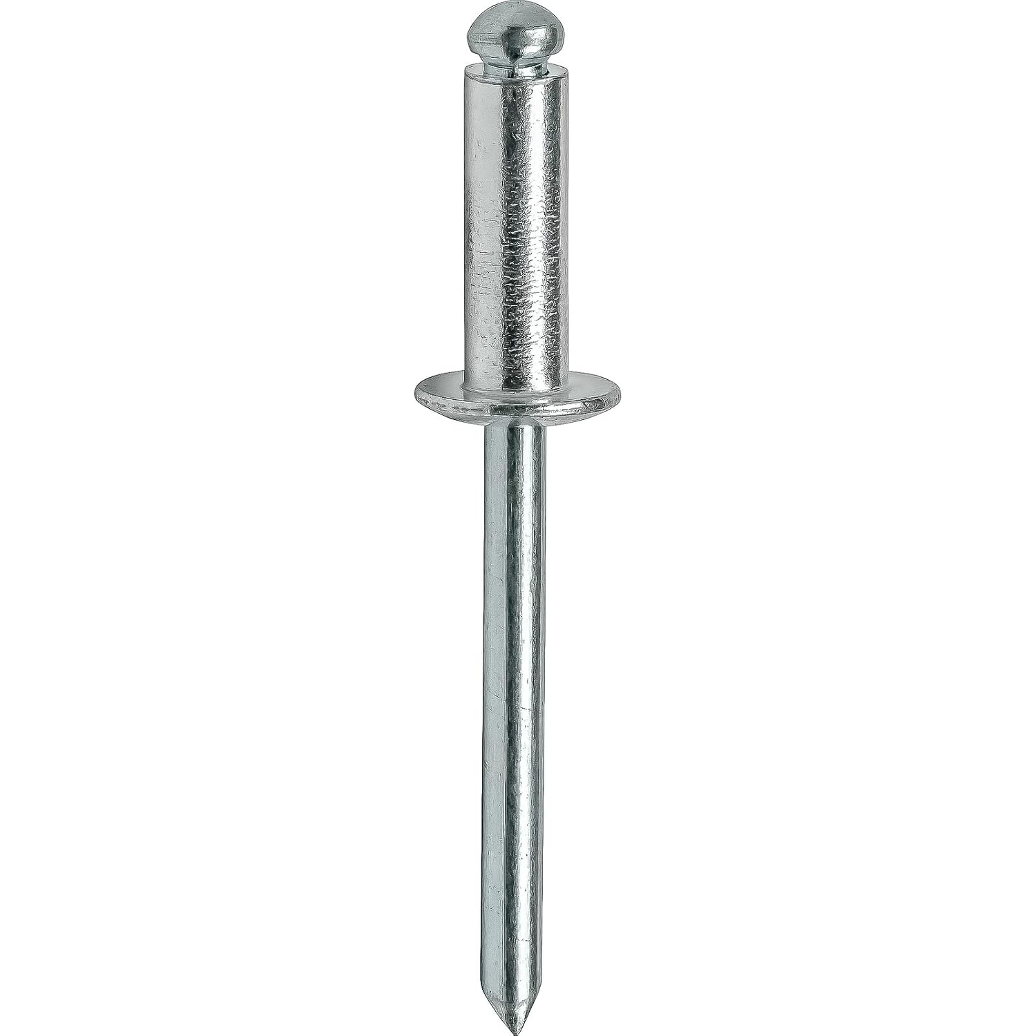 DIY Man - Pop Rivets 3/16' x 3/4' Aluminum Body Steel Mandrel Dome Head Blind Quantity 1000 D&J