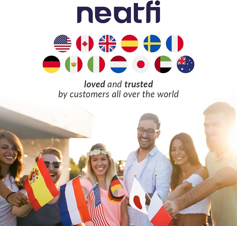 Neatfi 3,000 Lumens LED Desk Lamp with Clamp | Dimmable | 5 Brightness Levels & 5 Light Modes | Memory Function | Eye-Caring Flexible Lamp for Home & Office (28 Inches, Black)