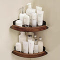 Bathroom Corner Shelf, Wall-Mounted StorageKitchen, Utility Rack Stylish Shower Caddy, for Bedrooms, Kitchens and Sink Units(30.5 * 3 * 2)