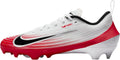 Nike Vapor Speed 3 Football Cleats (FB3303-102, White/University Red/Black)