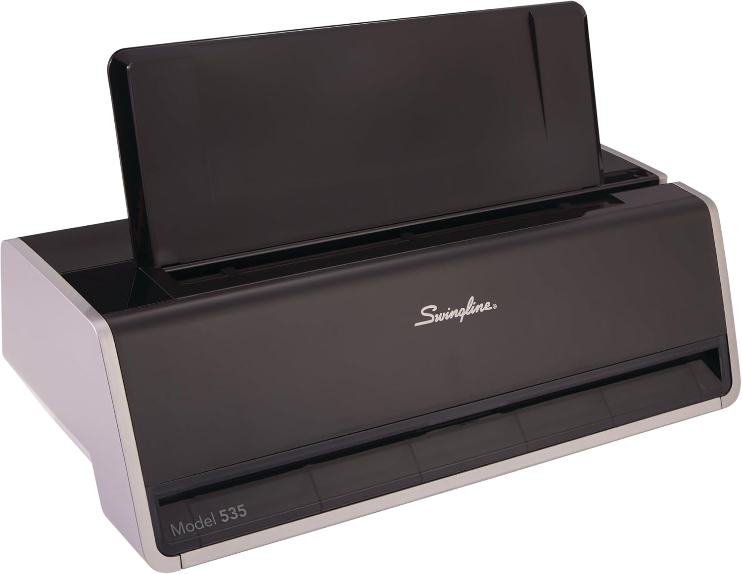 Swingline Electric Hole Puncher 3 Hole, 28 Sheet Capacity Three Hole Punch 3 Ring, Jam Resistant, Touch Screen, Platinum (74535)
