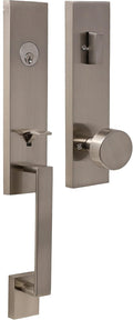 Weslock Leighton Entry Handle (Satin Nickel)