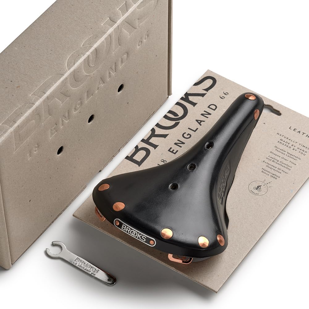 Brooks England B17 Special, Leather Bike Saddle with Hand-Hammered Copper Rivets