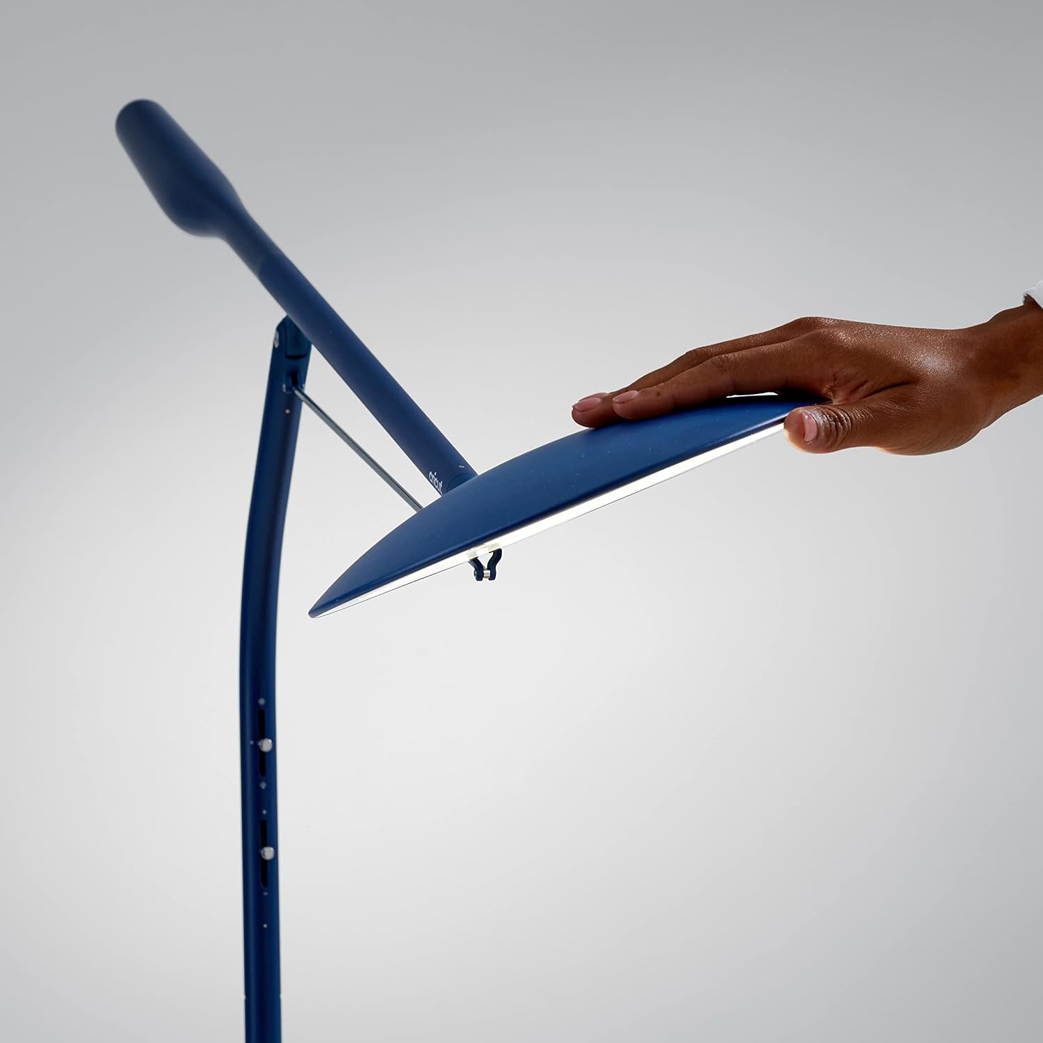 Cricut Bright Adjustable LED Desk Lamp with Swing Arm for Crafts, Bedroom, Home Office - Indigo