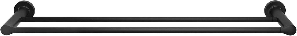 American Standard 7105224.243 Studio S 24 Inch Double Towel Bar, Matte Black