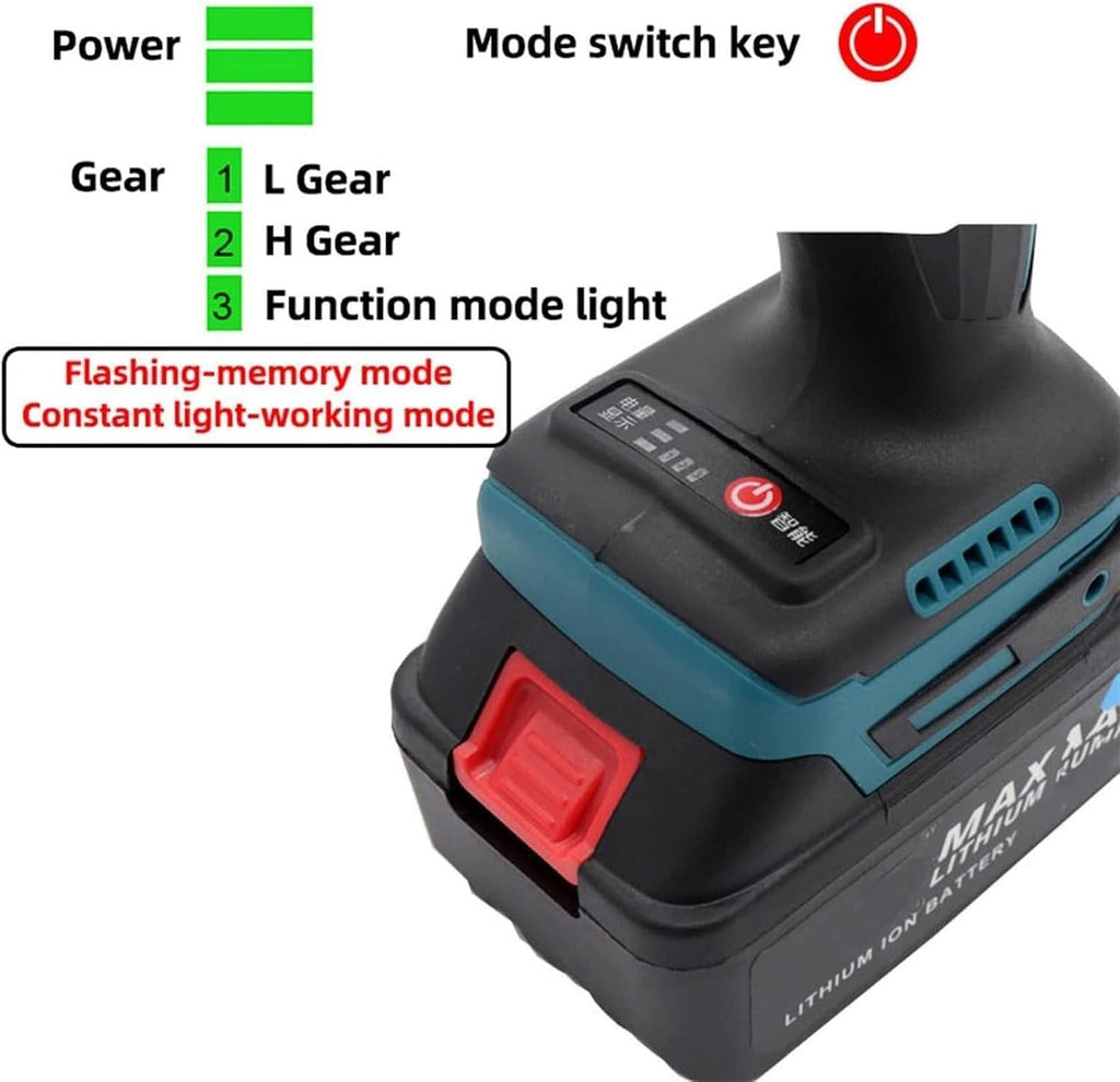 Cordless Riveter Rivet Nut Tool Kit, Heavy Duty Rivet Gun, Pop Rivet Gun Set, Professional Hand Riveter, Manual Riveting Tool, Nuts Include M3 M4 M5 M6 M8 M10 M12 Nut Tools