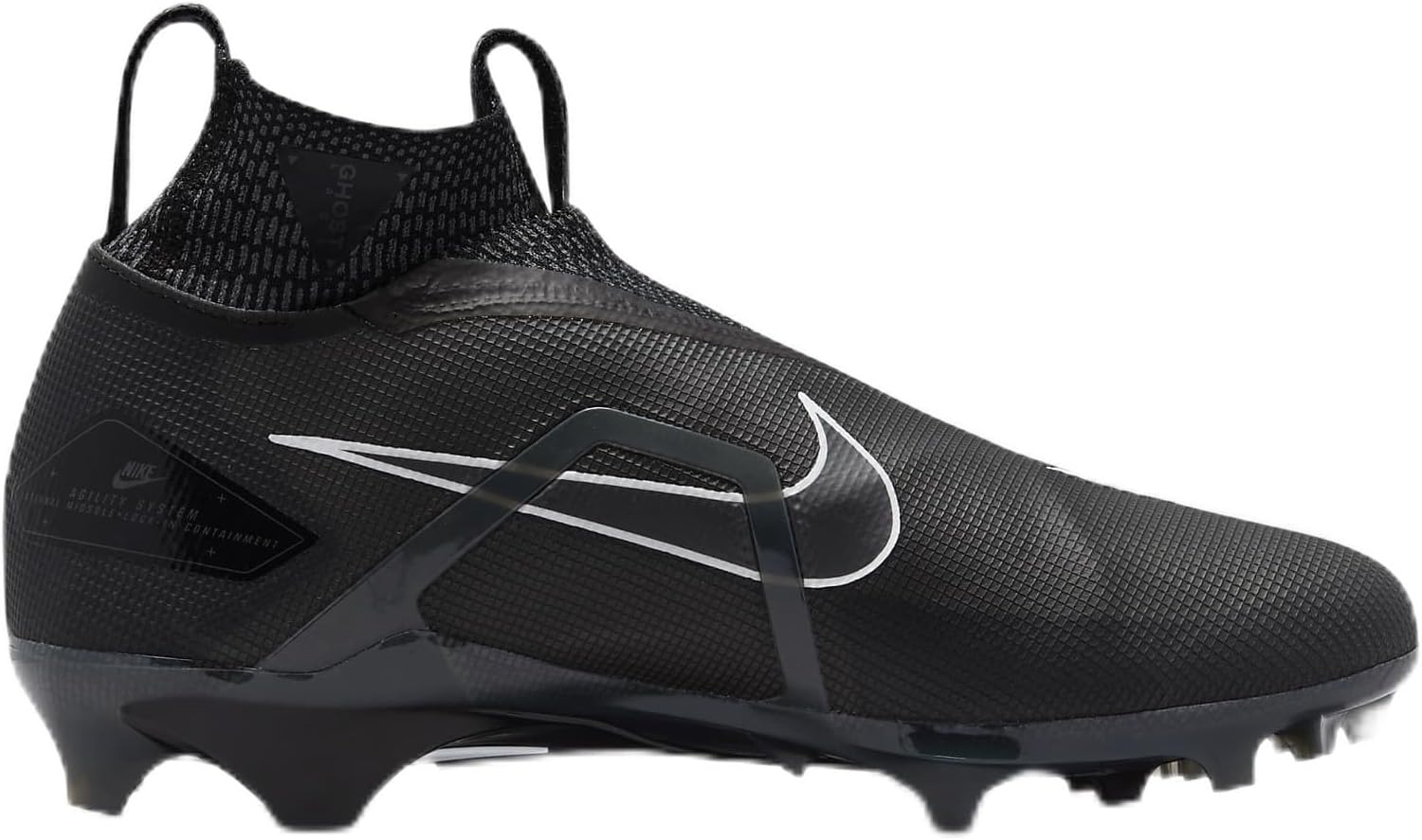 Nike Alpha Menace Elite 3 Men's Football Cleats Black/Iron Grey/White (CT6648-010) - Size 7.5