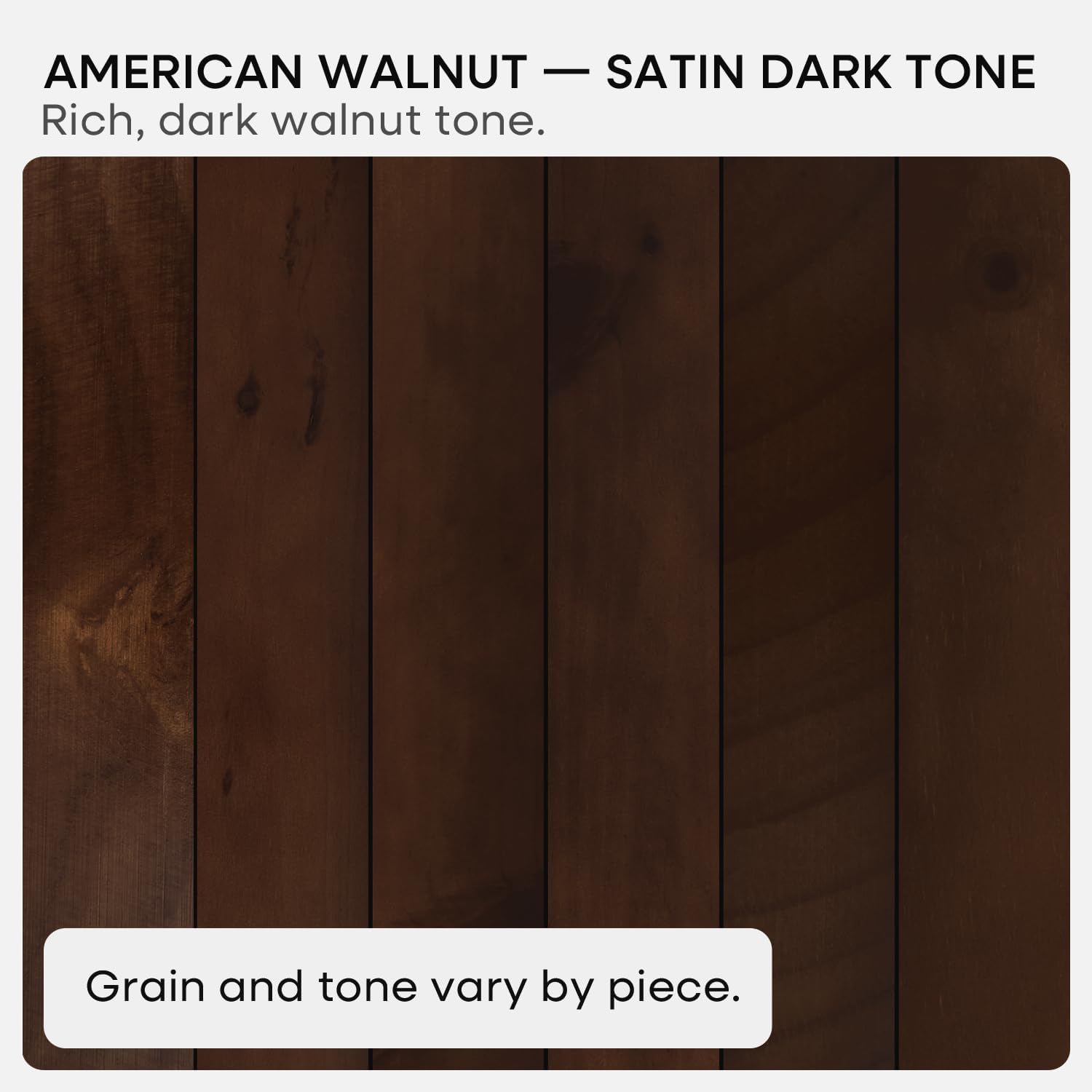 Homeforia 48 inch Walnut Floating Shelf, High End Solid Real Wood Large 48inch Floating Shelves for Wall, Dark Brown 48 inches Long Floating Shelves, Heavy Duty Bracket, 48 X 6.5 X 1.75 inch, Set of 2