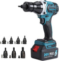 Battery Powered Electric Automatic Riveter, Cordless 6600mah Battery Rivet Gun for M3–m12 Rivet Nuts, Brushless Assembly Nutsert Insert Installation Tool(6.6Ah)
