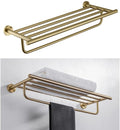 Stainless Steel Bathroom Hardware Set Bathroom Accessories Black Towel Rail Bar Rack Gold Towel Bar Shelf Towel Holder,005YG