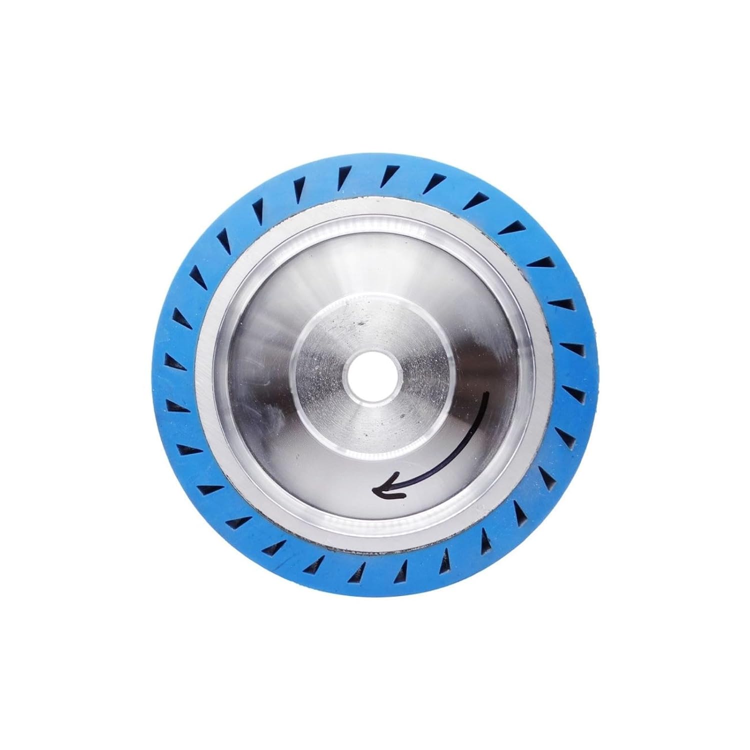 1PCS Gemstone Grinding with Sanding Belt Machine Diamond Rubber Polishing Wheel(8inch (200mm) x50mm,Hole 32mm)