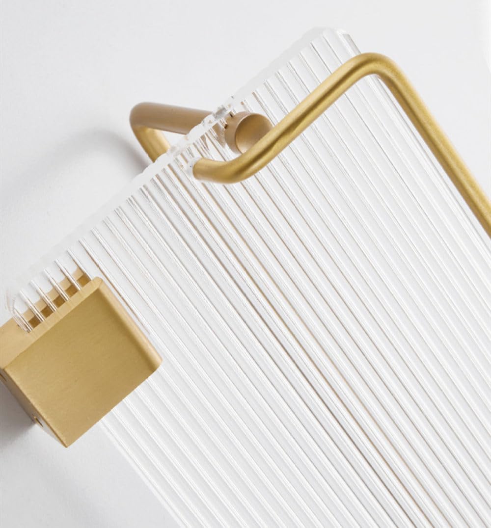 Brushed Gold Metal Bathroom Towel Rack Wall Mounted Acrylic Easy Clean Phone Holder Fashion Bathroom Accessories Set,Corner Shelf