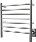 Amba RWHS-SB Radiant Small Hardwired Plug-in Combo 7 Bar Towel Warmer in Brushed