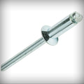 New Lot of 250 Pcs Aluminum Pop Rivets 3/16' x 1/2' Steel Mandrel Flat Countersunk Head Set #Lig-1070NG Warranity by Pr-Mch