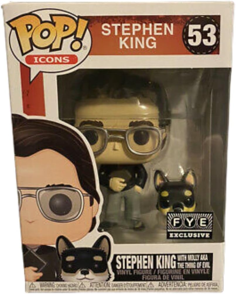 Funko POP Stephen King with Molly