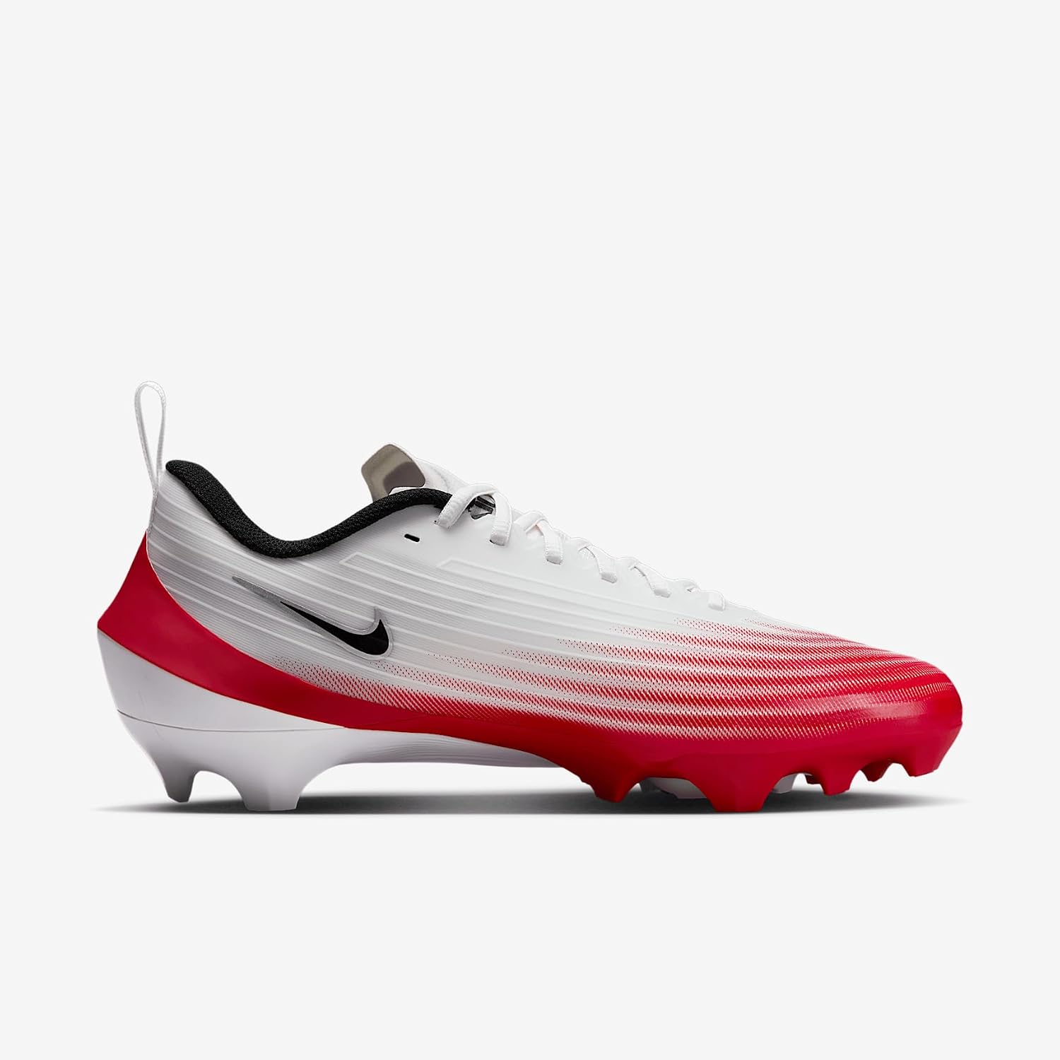 Nike Vapor Speed 3 Football Cleats (FB3303-102, White/University Red/Black)