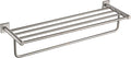 KRAUS Ventus Bathroom Shelf with Towel Bar, Brushed Nickel Finish, KEA-17742BN