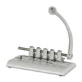 Martin Yale 525M Master Hole Punch, 11/32' Hole Diameter, Punches Through Up To 40 Sheets of 20-lb. Bond Paper, Comes With 5 Punch Heads and Accepts a Total of 7