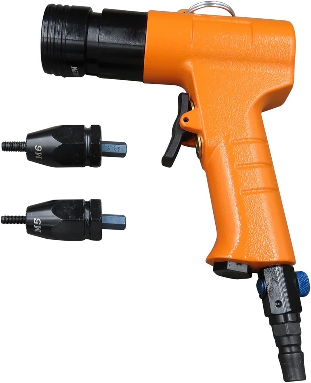 Air Riveter M5M6 1/4in 6cfm Professional Pop Pneumatic Riveting Gun Rivet Tool Hydraulic