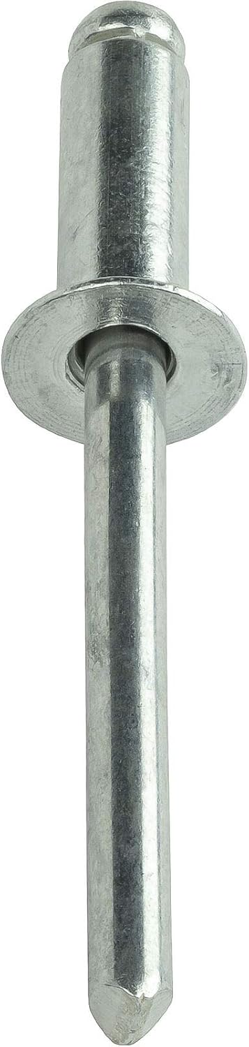 Aluminum Pop Rivets 3/16' x 1/2' Flat Countersunk Head Blind 6-8 Quantity 500