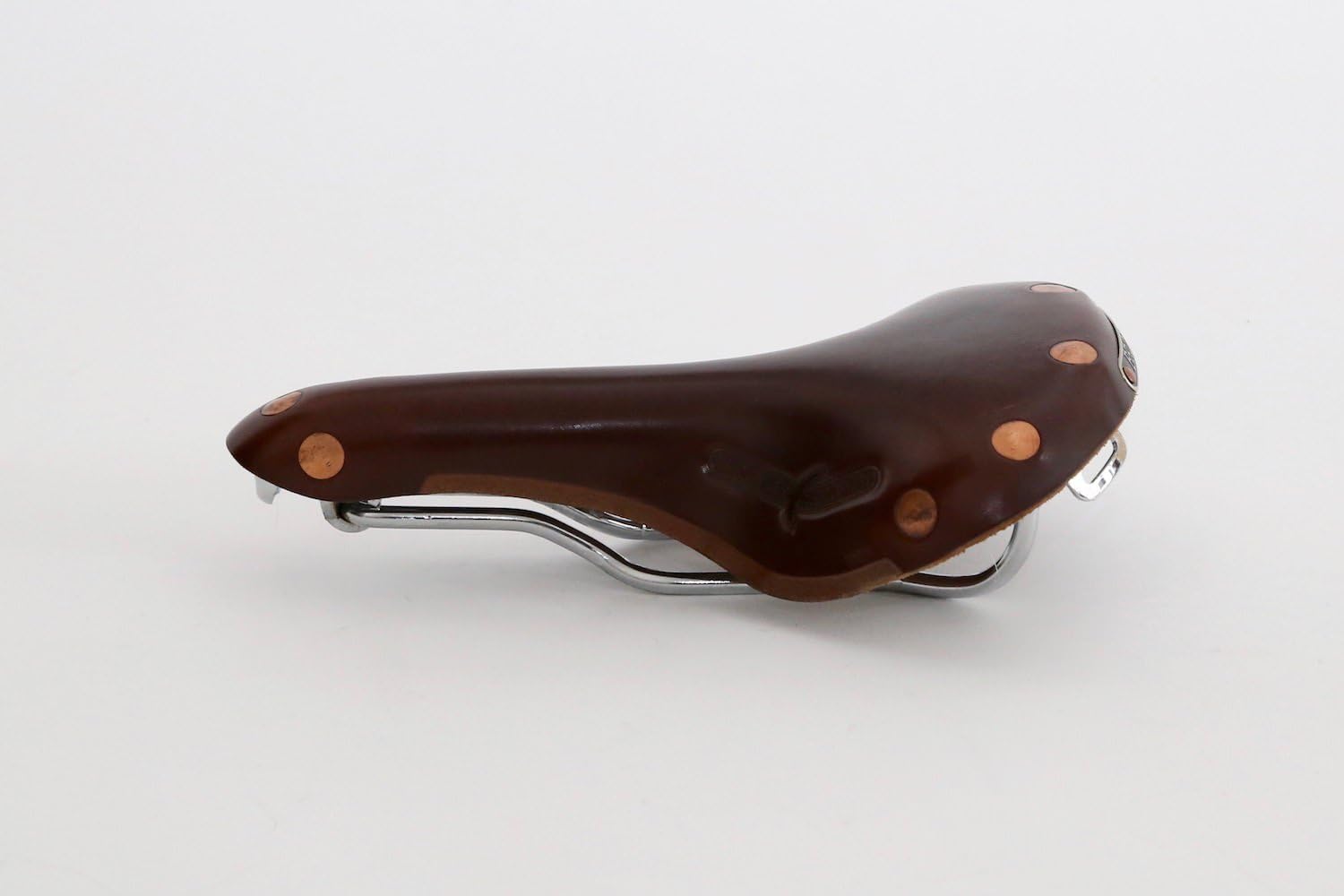 Brooks England Swift, Racing Leather Saddle with Hand-Hammered Copper Rivets