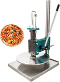 INTBUYING 14inch Manual Pizza Dough Pastry Press Machine Household Pizza Cake Press Machine Dough Press Sheeter Dough Pastry Presser Stainless Steel Pasta Maker Pizza Express Machine