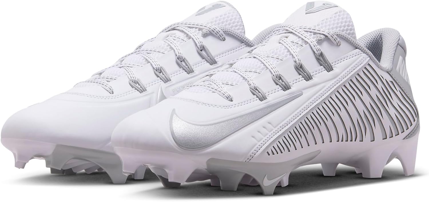 Nike Vapor Edge Pro 360 2 Men's Football Cleats White/Metallic Silver-360 VC DO6294-100 8