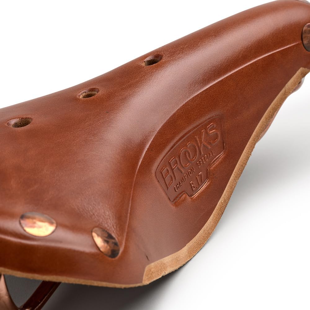 Brooks England B17 Special, Leather Bike Saddle with Hand-Hammered Copper Rivets