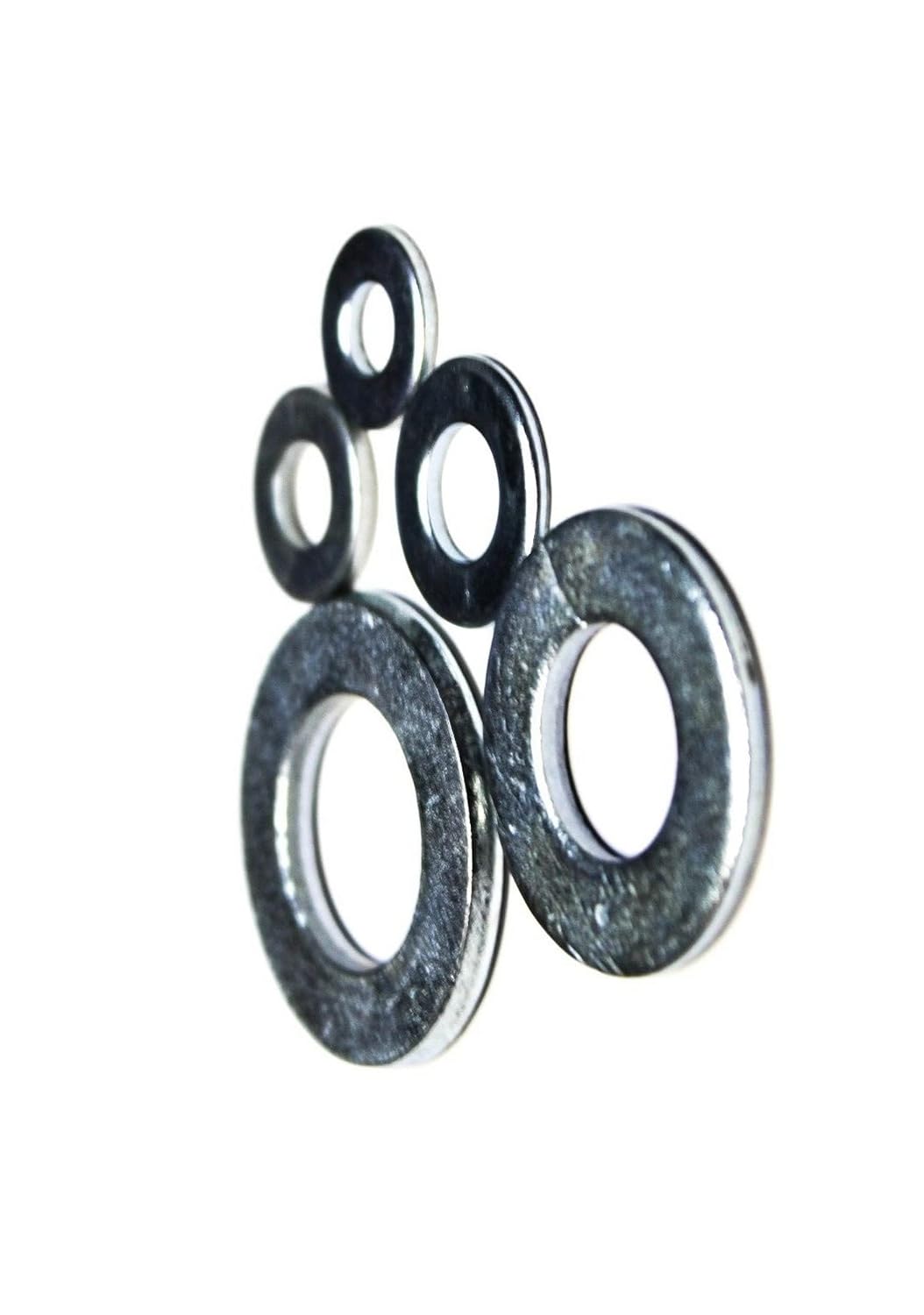 New Versatile Pack of (800) 7/8 SAE Washers - Zinc (50 lbs) Multi-Purpose Comprehensive Hardware Fastener Assortment Kit TRINNM03842