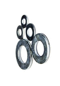 New Versatile Pack of (7,000) 3/8 SAE Washers - Zinc (50 lbs) Multi-Purpose Comprehensive Hardware Fastener Assortment Kit TRINNM03912