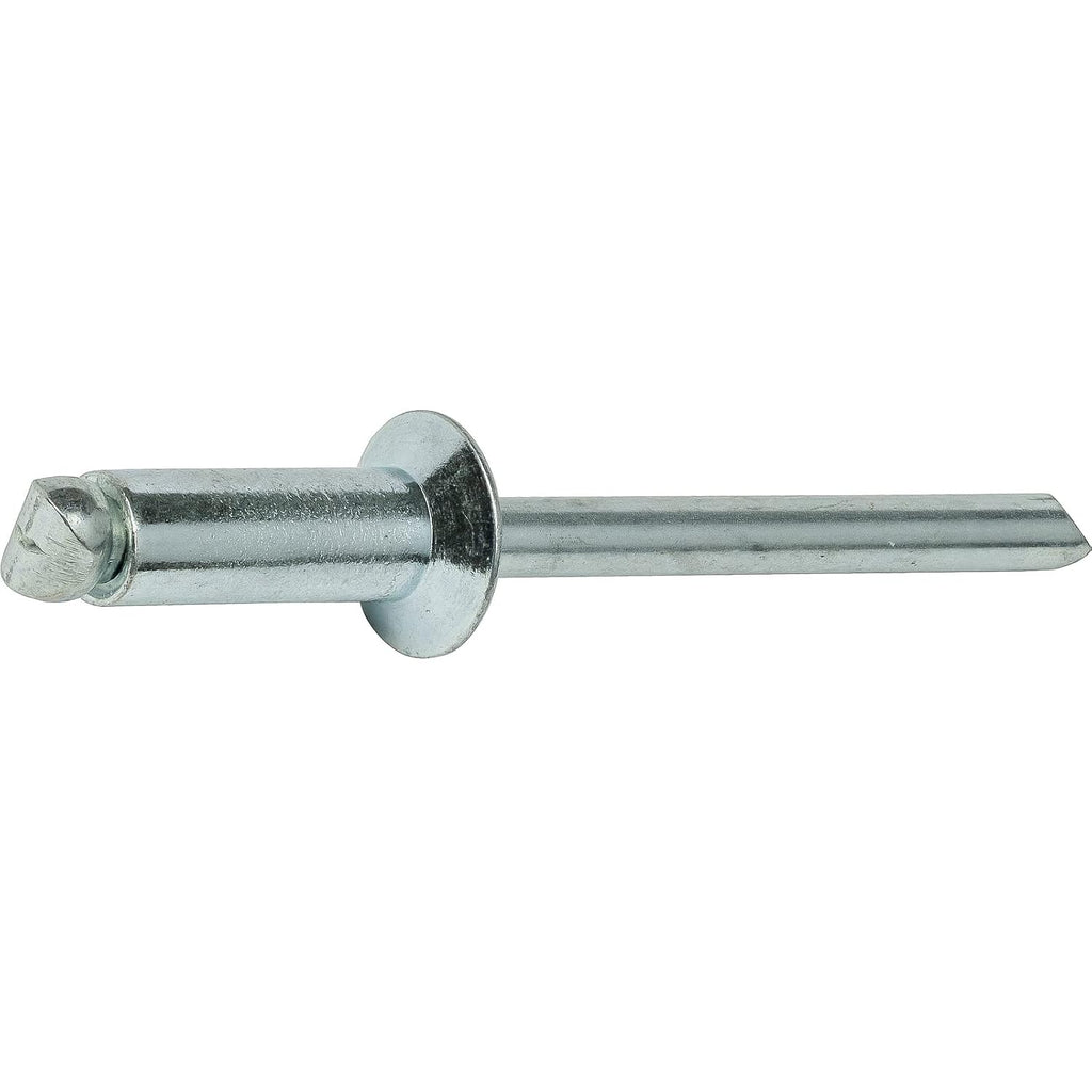 DIY Man - Aluminum Pop Rivets 3/16' x 1/2' Steel Mandrel Flat Countersunk Head Quantity 500 D&J