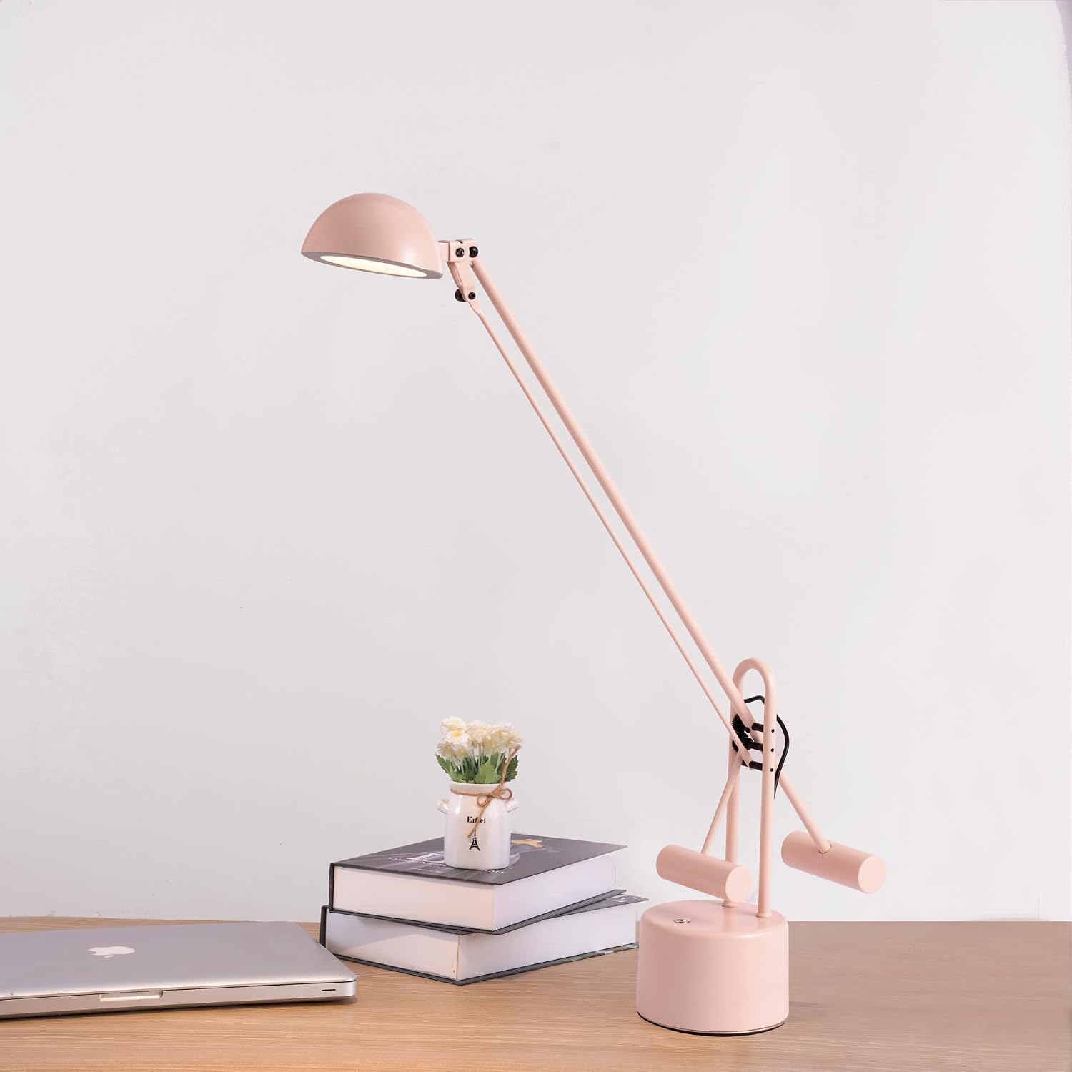 Lite Source Halotech Green Adjustable Balance Arm Modern LED Desk Lamp