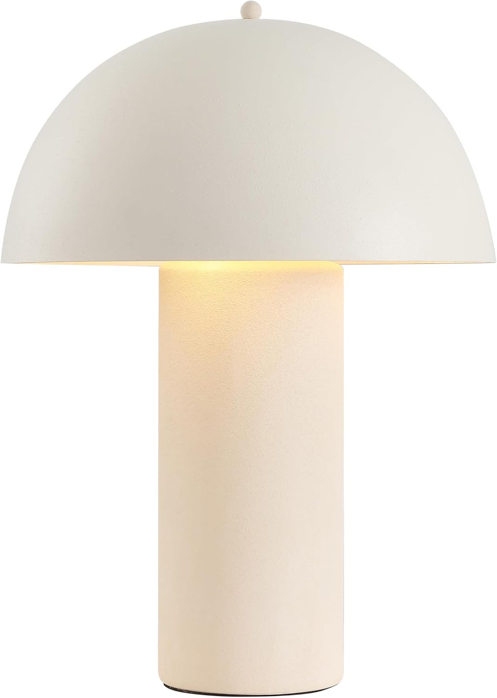 SAFAVIEH Lighting Collection Masson Sand 22-inch Ceramic Table Lamp for Bedroom, Living Room, Home Office, Desk, Nightstand (LED Bulb Included)