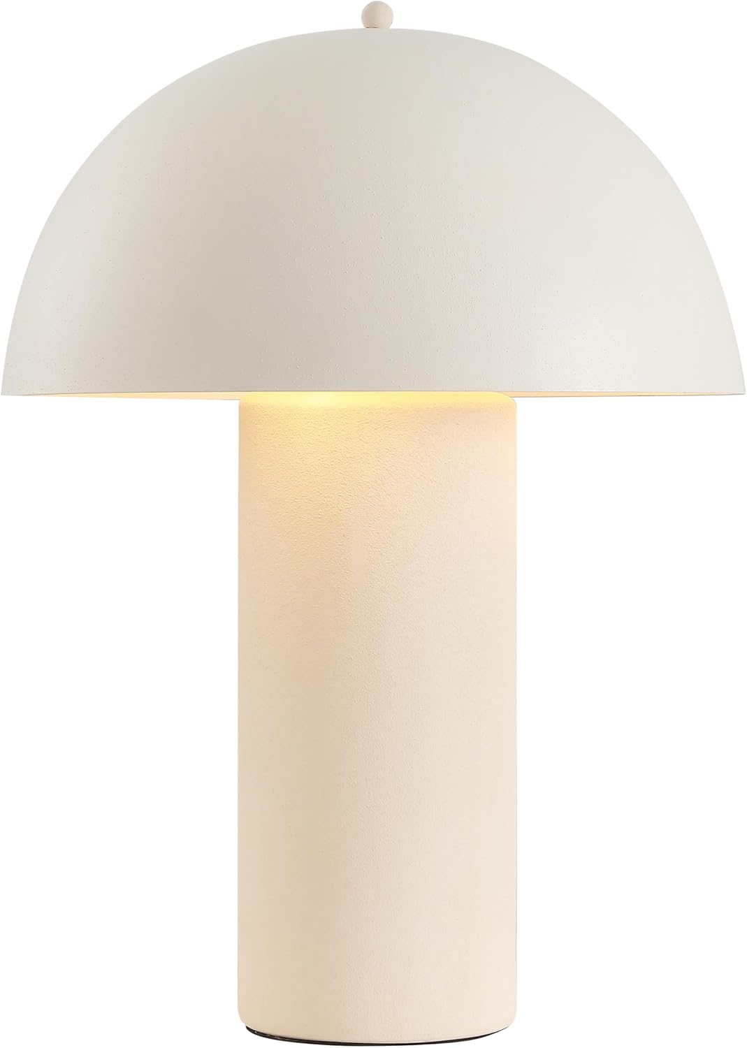 SAFAVIEH Lighting Collection Masson Sand 22-inch Ceramic Table Lamp for Bedroom, Living Room, Home Office, Desk, Nightstand (LED Bulb Included)