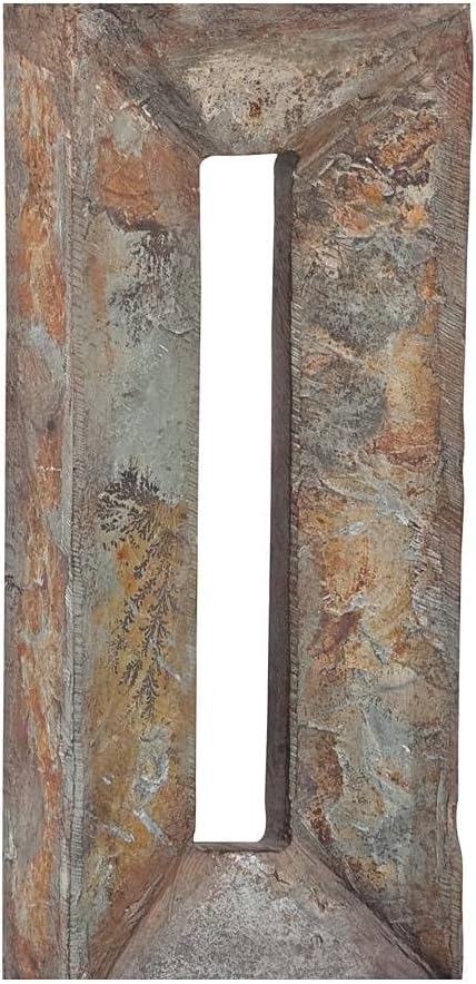 Franklin Iron Works Tahoe Small Rustic Traditional Style Table Lamps 26' High Set of 2 Natural Stale Open Base Rectangular Box Shade for Living Room Bedroom House Bedside Home (Colors May Vary)