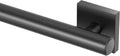 Gatco 942MX Elevate 18' L Grab Bar, Matte Black/ADA Compliant Stainless Steel Safety Grab Bar for Bathroom