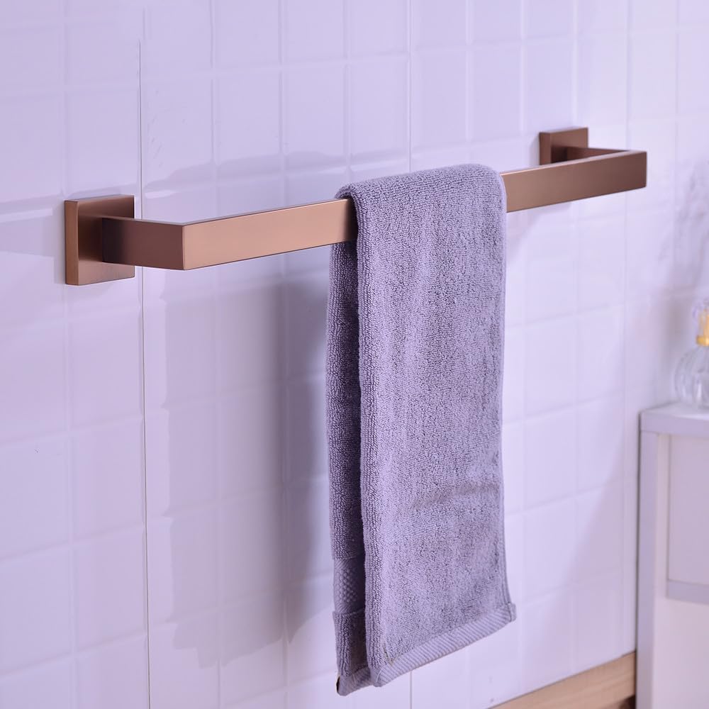 Bathroom Accessories Toilet Paper Holder Brushed Rose Gold Towel Hooks Stainless Steel Bedroom Wall Mount Bath Hardware Sets,60cm Towel Bar